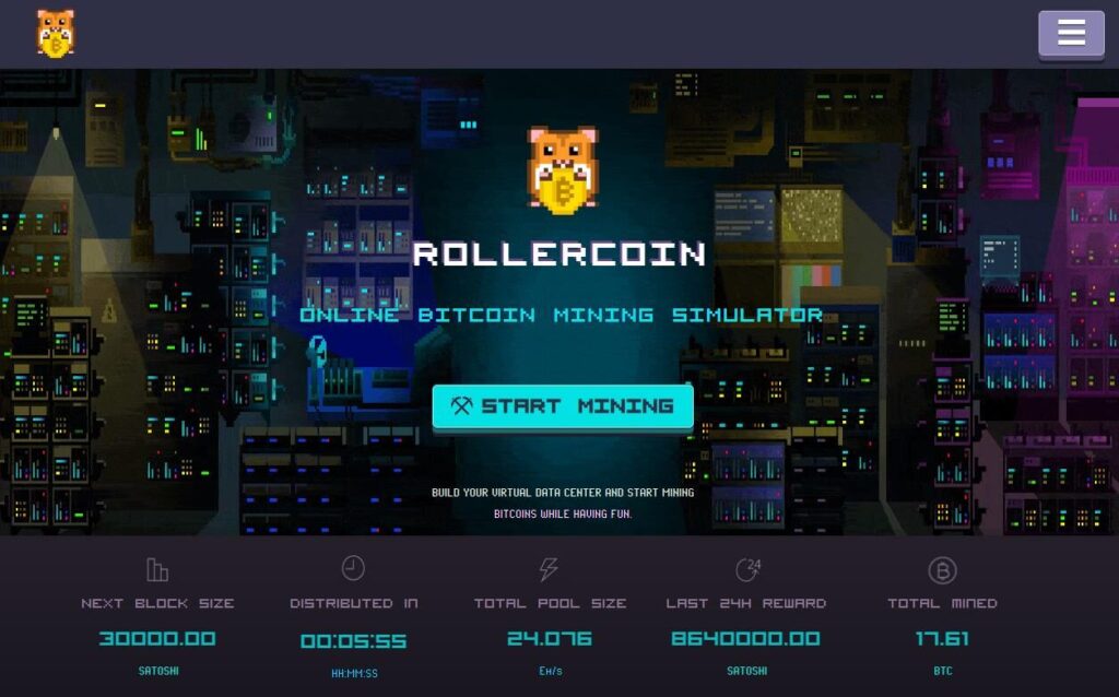 RollerCoin - майнинг игра с выводом в криптовалюте