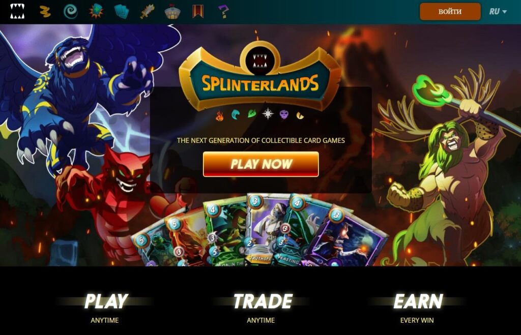 Splinterlands обзор nft игры