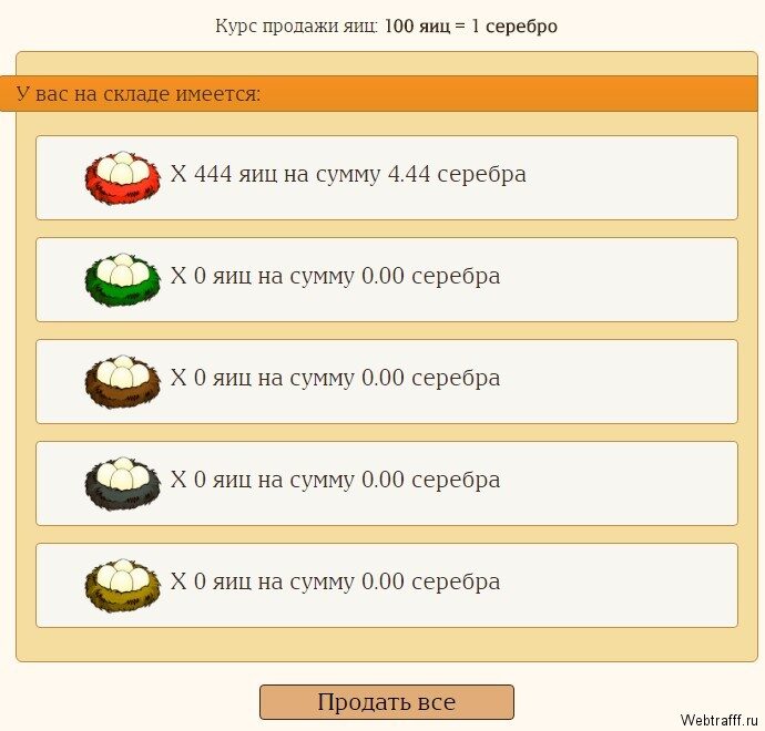 Обзор игры Chickens Farm