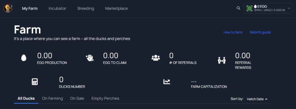 Утиная ферма с NFT токенами Wavesducks - регистрация, заработок и отзывы