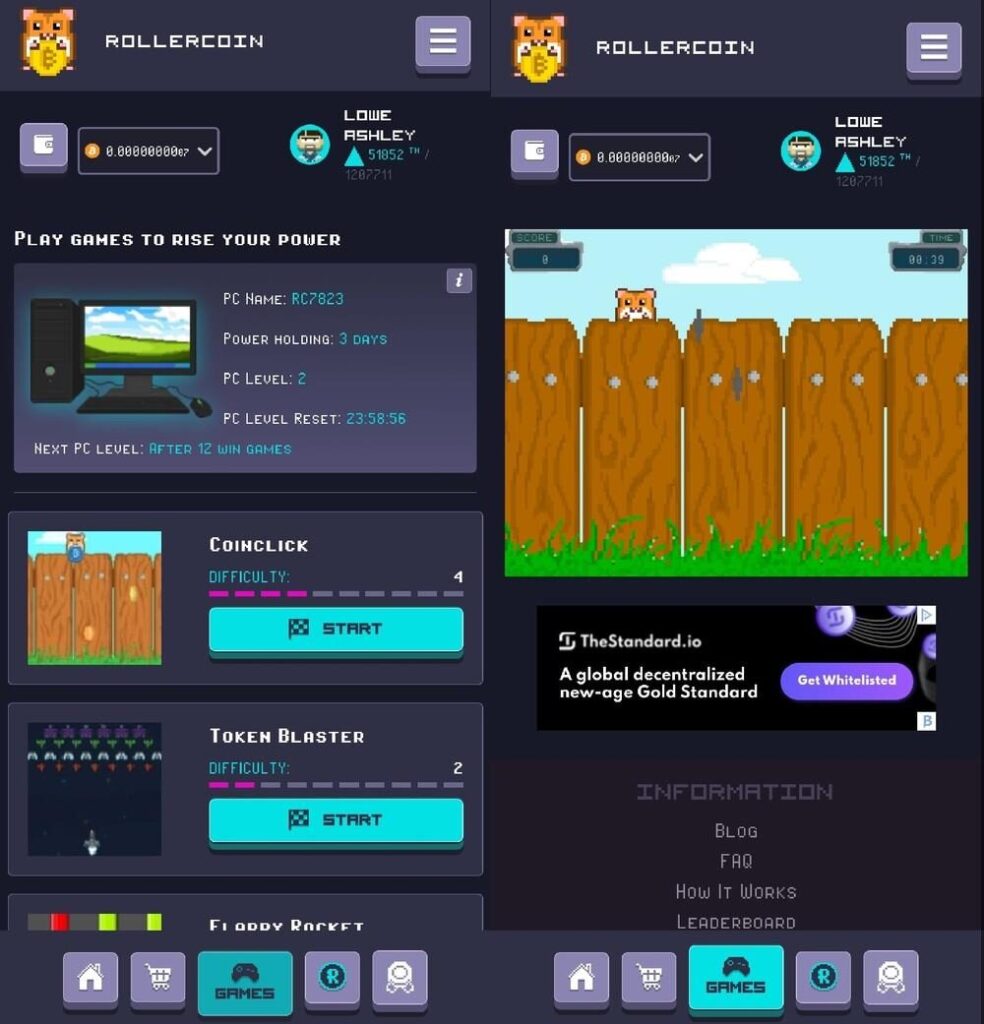 RollerCoin - майнинг игра с выводом в криптовалюте
