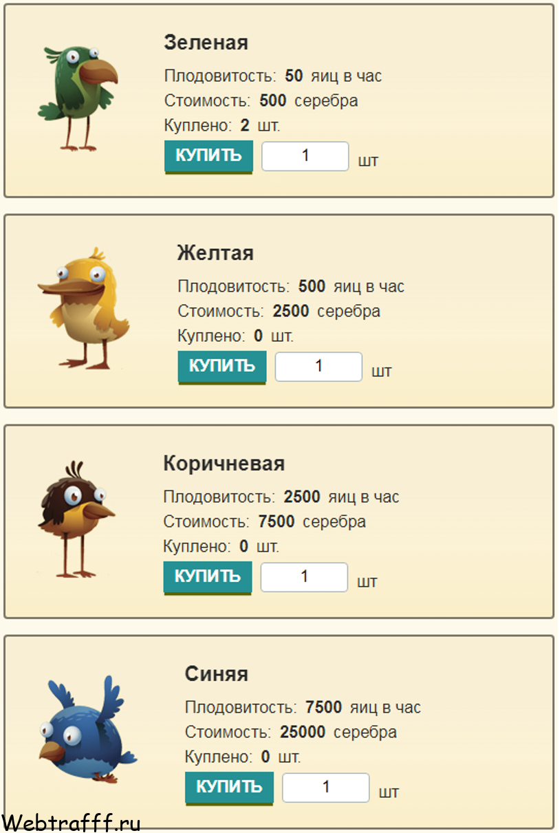 Money Birds обзор игры
