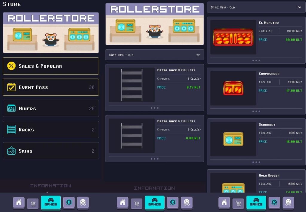 RollerCoin - майнинг игра с выводом в криптовалюте